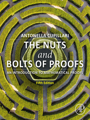 cover image of The Nuts and Bolts of Proofs